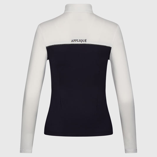 KIDS Silhouette Shirt Navy Silver