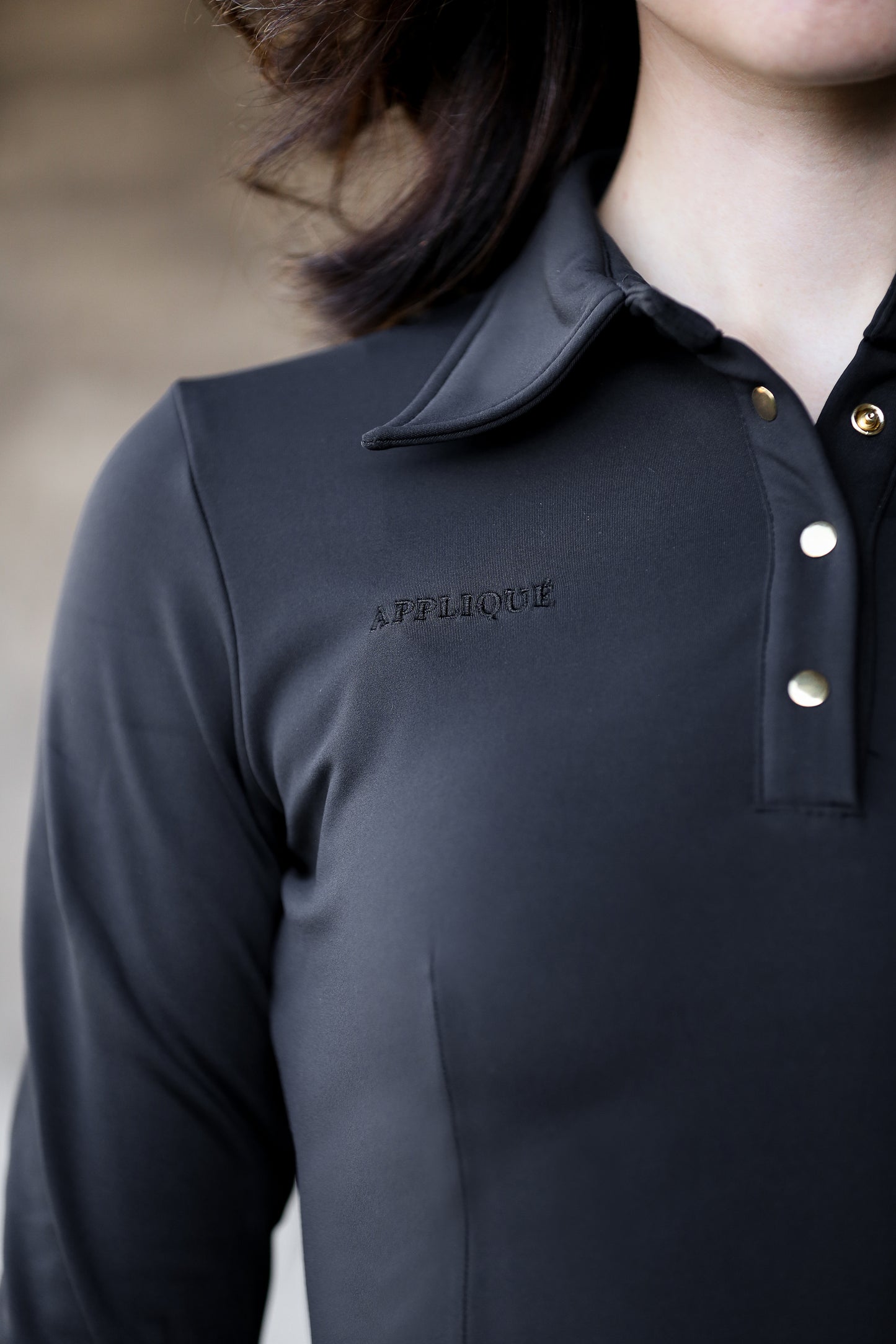Anita Langarm Poloshirt Softshell